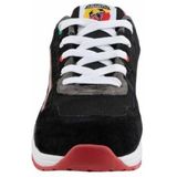 Abarth - 595 Werksneaker - Zwart/Rood - Veiligheidsneus van Glasvezel