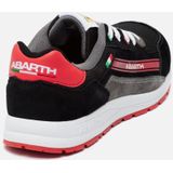 Abarth - 595 Werksneaker - Zwart/Rood - Veiligheidsneus van Glasvezel