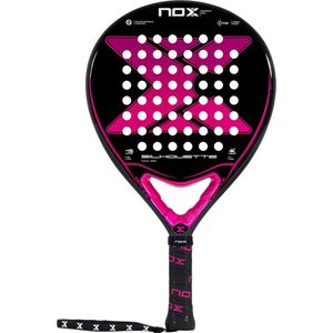 Nox Silhoutte Casual Series Padelracket Voor Dames Roze 350-365 gr