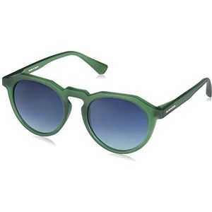HAWKERS Warwick Exclusive, Unisex zonnebril, Gradiënte Blue to Green · Soft Green Transparant, volwassenen, Gradiënt blauw naar groen · zacht groen transparant