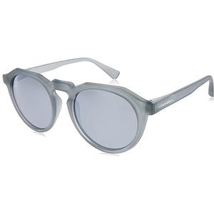 HAWKERS uniseks-volwassene WARWICK Sunglasses, Mirror Chrome Polarized · Grey Smoke Transparent, One Size