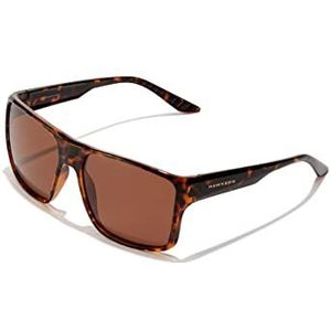 HAWKERS EDGE XL zonnebril voor dames en heren, Solid Brown gepolariseerd · Carey