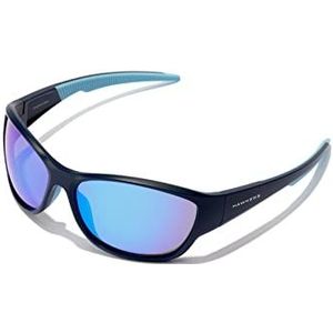 HAWKERS RAVE zonnebril voor dames en heren, Mirror Clear Blue · Dark Navy