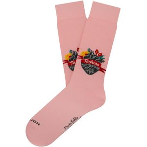 Jimmy Lion sokken frida te amo roze (Frida Kahlo) unisex