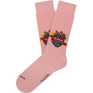 Jimmy Lion Frida Te Amo Pink Unisex Sokken - Roze - 36-40