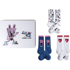 Jimmy Lion Multi-Sport Giftbox - 3 Paar Uniseks Sokken