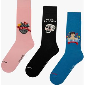 Jimmy Lion - Frida Pack - Unisex Sokken - Multi - 3 Paar