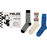 Jimmy Lion - Felix The Cat - Huissokken - 3 Paren - Katoen