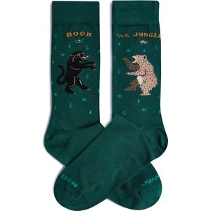 Jimmy Lion unisex sokken the jungle book groen