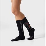 Jimmy Lion - Basquiat - Enkelsokken - Zwart/Wit - Duurzaam Katoen