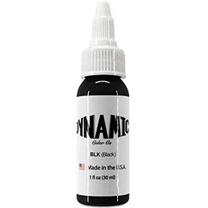 DYNAMIC Tattoo-inkt, zwart, 30 ml (1 oz)