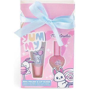 MARTINELIA - Yummy Nagellak & Gloss Set - Roze - Kindvriendelijk
