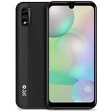 SPC Smart Ultimate Smartphone 4G All Display 6,1 inch HD+ Quad Core 2 GHz 3000 mAh 3 GB RAM 64 GB ROM uitbreidbaar met Micro SD-camera 13 MP Dual SIM USB-C Android 12 zwart