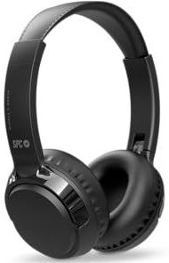 SPC - Heron 2 Studio - Draadloze Bluetooth-hoofdtelefoon - Zwart - Gerecycled Kunststof