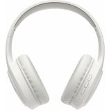 SPC Heron Studio Draadloze Bluetooth-hoofdtelefoon met 30 uur batterijduur, dubbele gelijktijdige verbinding, geïntegreerde microfoon, AUX-in-stekker en opvouwbaar, kleur wit