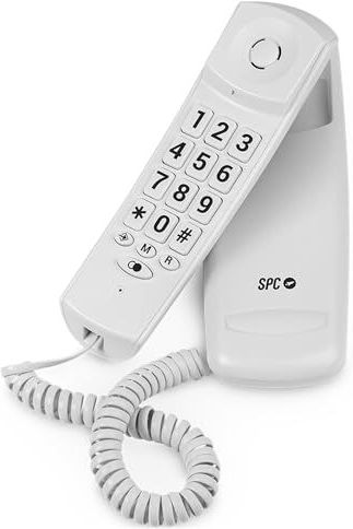 Spc - Original Lite 2 - Vaste Telefoon - Wit - Compact - Met Grote Toetsen