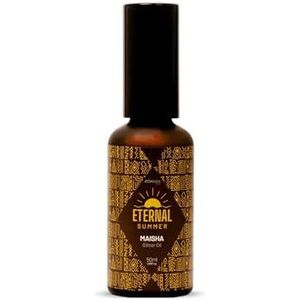 AOKlabs MAISHA Glitter Oil lichaamsolie, hydraterende bodyoil voor gezicht, lichaam en haar, multifunctionele droge aanrakingsolie 50 ml