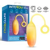 Intoyou - Vibrerend Eitje met App Control - Geel/Oranje