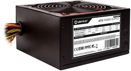 Unykach - UK210551 - Voeding - 550W - ATX PSU