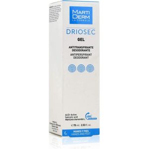 Martiderm - Driosec Gel - Antitranspirantgel - 75ml