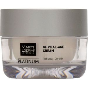 Vochtinbrengende Dagcrème Martiderm GF Vital-Age Platinum GF SPF 15 (50 ml) (50 ml)