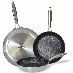 BASTILIPO Pro 20 pan, aluminium, grijs, 20 cm