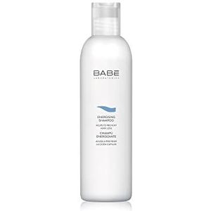 Laboratories Babé Shampoo tegen haaruitval, revitaliserende haarbehandeling, stimuleert de haargroei, voor droog haar, vettig of gemengd haar, transparant, 250 ml