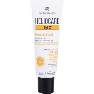 Heliocare 360° Fluide mineralen zonnebrandcrème SPF 50+ 50 ml