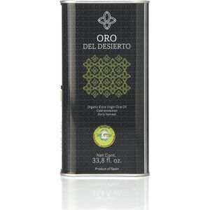 Arbequina Olijfolie, Extra Virgin Bio, ZACHT