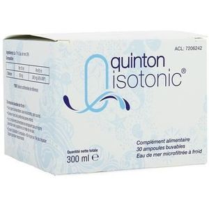 quinton Isotonic ampullen 10 ml 30 Ampullen