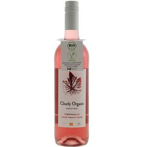Clearly Organic Rose fles 75cl