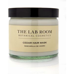 The Lab Room - Cedar Hair Mask - Haarmasker - Voor Droog, Zwak en Beschadigd Haar - 14 Plantaardige Ingrediënten - Biologisch - 250 ml