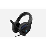 DeepGaming - DG-AUM-B04 - Gaming-headset - Zwart - Flexibele Microfoon - LED-verlichting