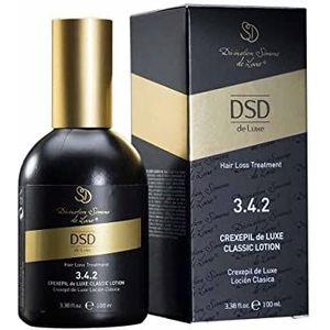DSD 3.4.2 CREXEPIL DE LUXE CLASSIC 100 ml Haarlotion Zorgt Voor de Dichtheid van je Haar en Zorgt Ervoor dat je Geen Enkele Haar Verliest Bevat een Uniek Krachtig Kegaba Complex Haargroei Stimuleert