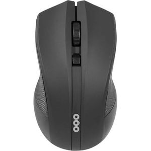 OQO - R002-W - Muis - Zwart - Multicolour - 1600 dpi