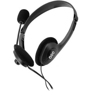 OQO - AU001-U - Oordopjes - Zwart - Multicolour - Met Microfoon