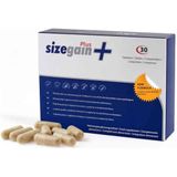 Sizegain Plus 500Cosmetics - Verstevigt en Vergroot de Penis - 30 Bruine Pillen - BioPerine