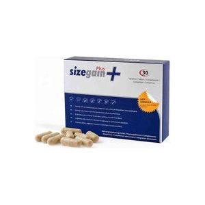 Sizegain Plus 500Cosmetics - Verstevigt en Vergroot de Penis - 30 Bruine Pillen - BioPerine