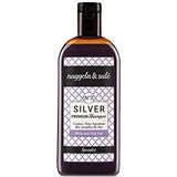 Nuggela & Sulé Silver No Yellow Shampoo Nr. 3. Voor grijs, grijs of wit haar. Met Unicert-extract van rode uien en viooltjes Revolutionaire formule, laat geen vlekken achter. 1 x 250 ml