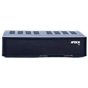 APEBOX S2 - H.265 Full HD Multistream satellietontvanger (1080p, 1x DVB-S2, 2 x USB 2.0, HD-OUT, LAN, led-display, IR, SPDIF, AV, RS232, YouTube en DLNA)