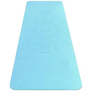 Soul Mates Eco yogamat, uniseks, blauw, normaal