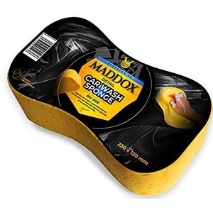 MADDOX DETAIL - Car Wash Sponge | Autowasspons | Hoge efficiëntie en bescherming voor je voertuig | Dikke poriën | Hoge bescherming | Veelzijdigheid bij het wassen van de auto