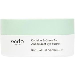 ONDO BEAUTY 36.5 Huidverzorging Gezichtsverzorging Caffeine & Green Tea Antioxidant Eye Patches