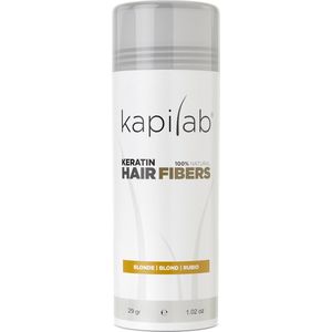Kapilab Hair Fibers Blond - Keratine haarvezels verbergen haaruitval - Direct voller haar - 100% natuurlijk - 29 gram