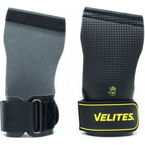 Velites Professionele atleet handgrepen voor CrossFit of High Intensity Training | QUAD CARBON handgrepen voor mannen en vrouwen atleten (M)