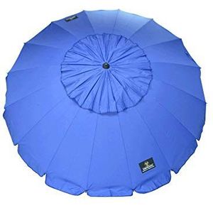 CREVICOSTA Parasol 240, 16 stangen, blauw glad