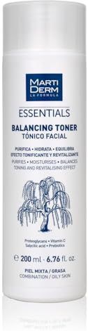 Martiderm - Essentials Balancing Toner - 200ml - Gezichtstoner - Voor Vette Tot Gecombineerde Huid