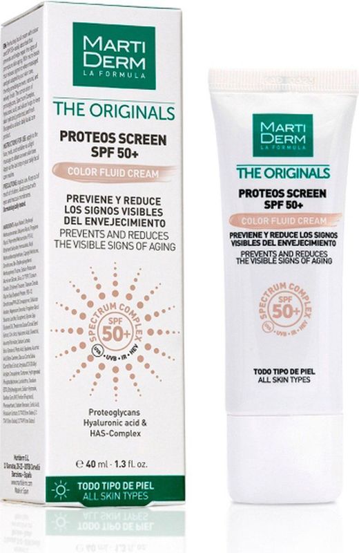 Martiderm - Proteos Screen - Crème - SPF50 - 40ml - Huidbescherming