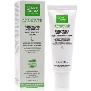 Martiderm - Acniover Renovador Noche - Gezichtsbehandeling - 40ml