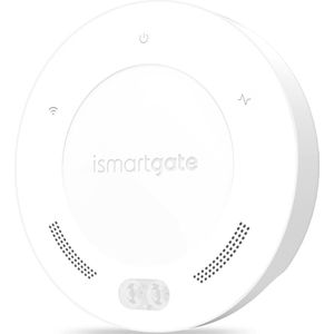 Ismartgate Standaard Lite Gate draadloze WLAN afstandsbediening voor Apple HomeKit Google Assistant Amazo, Netwerkkaarten, Wit